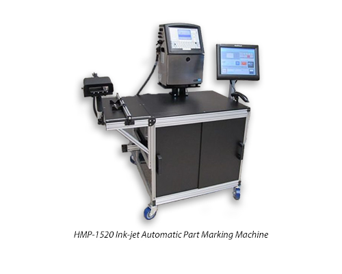 (1) HMP-1520 Ink-jet Automatic Part Marking Machine